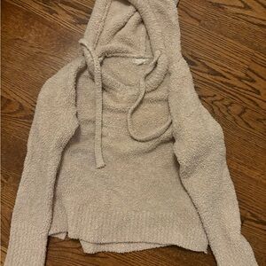 Altar'd State Cream Hooded Sweater